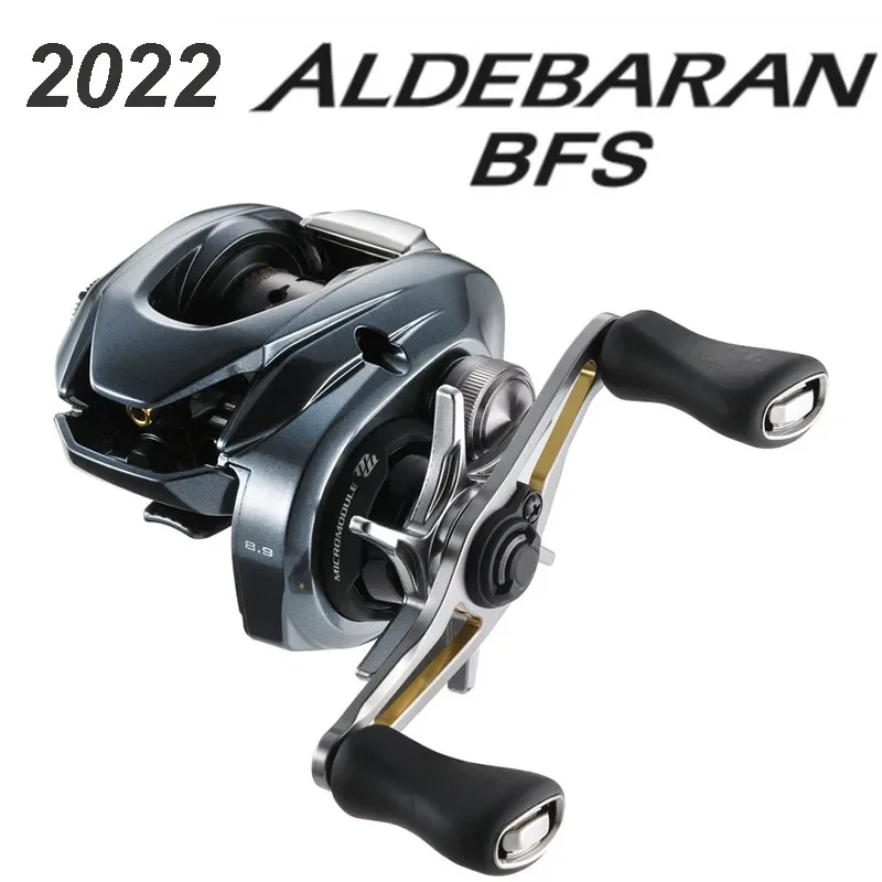 

Новинка 2022, оригинальные катушки для заброса приманки SHIMANO Альдебаран BFS HG XG с левой или правой ручкой, 10 + 1 подшипников, для пресноводной рыбалки