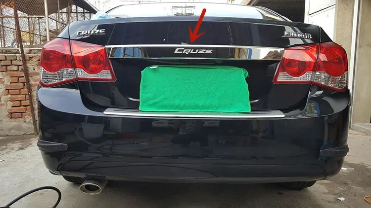 

Для багажника Chevrolet Cruze 2009-2014 из высококачественной нержавеющей стали, Аксессуары для автомобилей с защитой от царапин