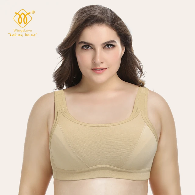 WingsLove High Impact Sports Bras for Women Full Coverage Wirefree