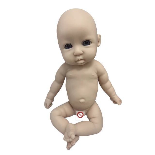 Poupée bébé Reborn réaliste, corps entier, silicone solide, peint et non  peint, 28cm - AliExpress