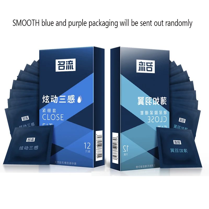 Small condom 45mm 49mm Tight Ribed Spikes condoms sex toys Condoms Long Delayed Pleasure Latex Penis Sleeve Safe Lubricantion Toys