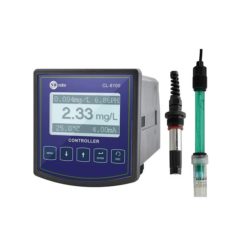 

Residual chlorine tester for pure drinking water with residual chlorine transmitter sensors 4-20mA RS485 output