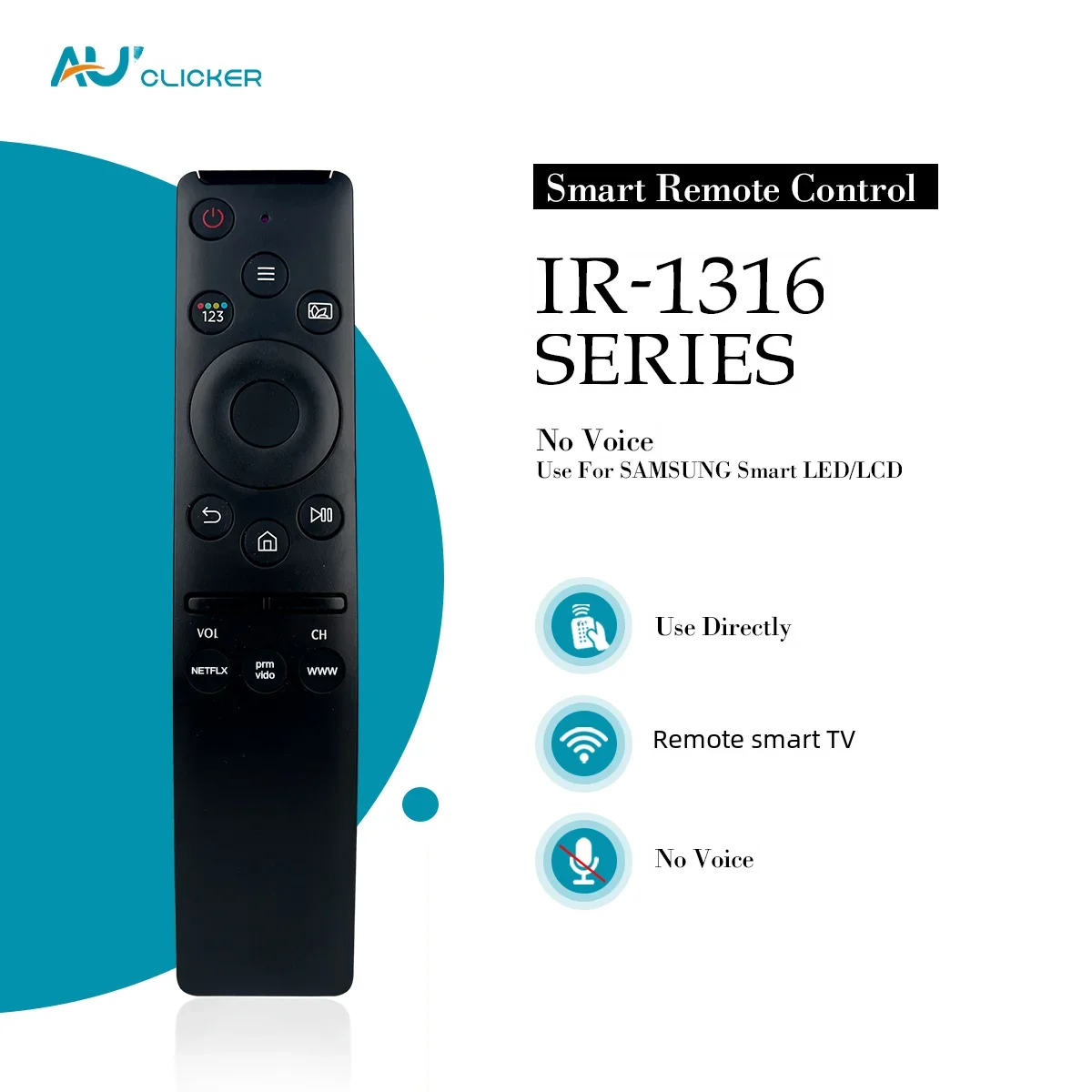 IR1316SMARTRemoteControlSuitableforSamsungTVBN5901312BBN59