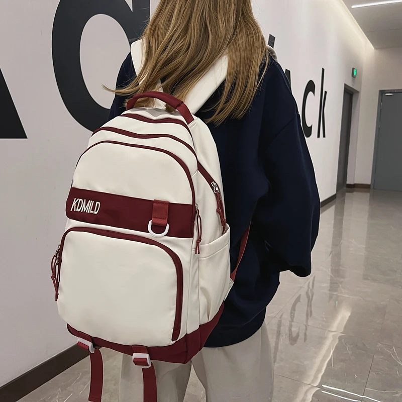 Fashion Lovely Bag Backpack Women Cute New Kawai Shoulder Female Girls For Teenager Student High Capacity Mochila