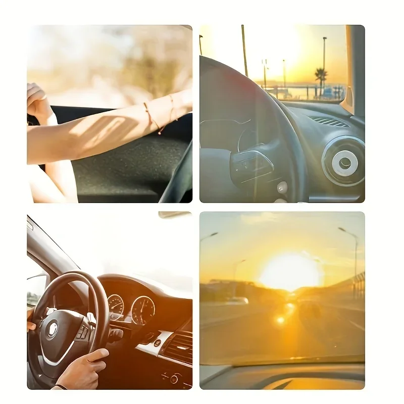 General Motors sun visor expansion, polarized anti reflective material, all season UV protection 6