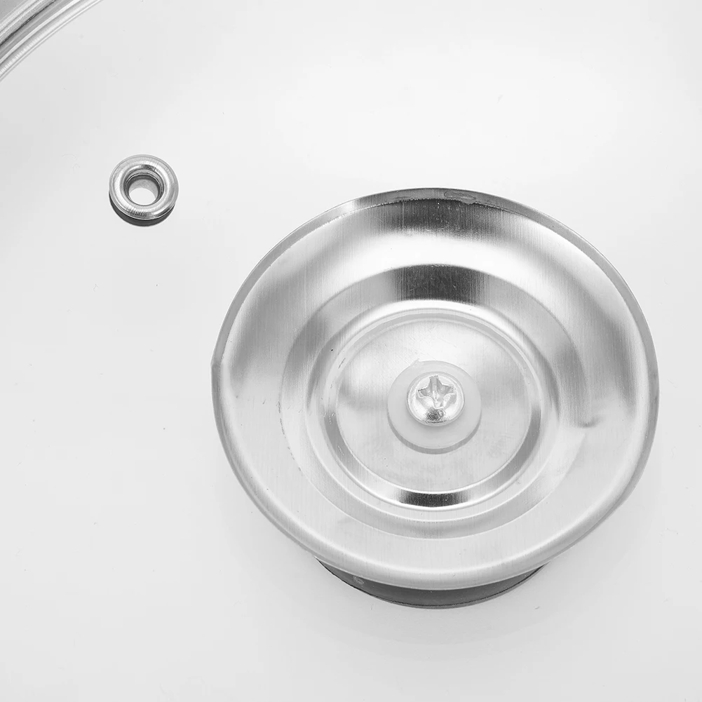 

Wok Lid Pot Lid Combined Vegetable Cover 38CM Kitchen Supplies Pot Lid Stainless Steel With Knob 28CM 30CM 32CM