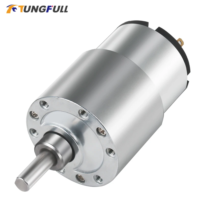 Moteur JGB37-520 12V-320 Rpm Motor&eacute;ducteur DC Gear Motor Haute Qualit&eacute;