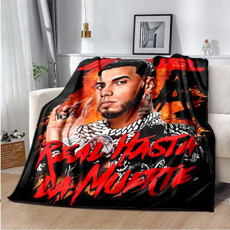 

Hip Hop Rapper Anuel Blanket, Lightweight Warm Insulation Sofa Bed Office Car Knee Pads Blankets,Decke,couverture,stragulum