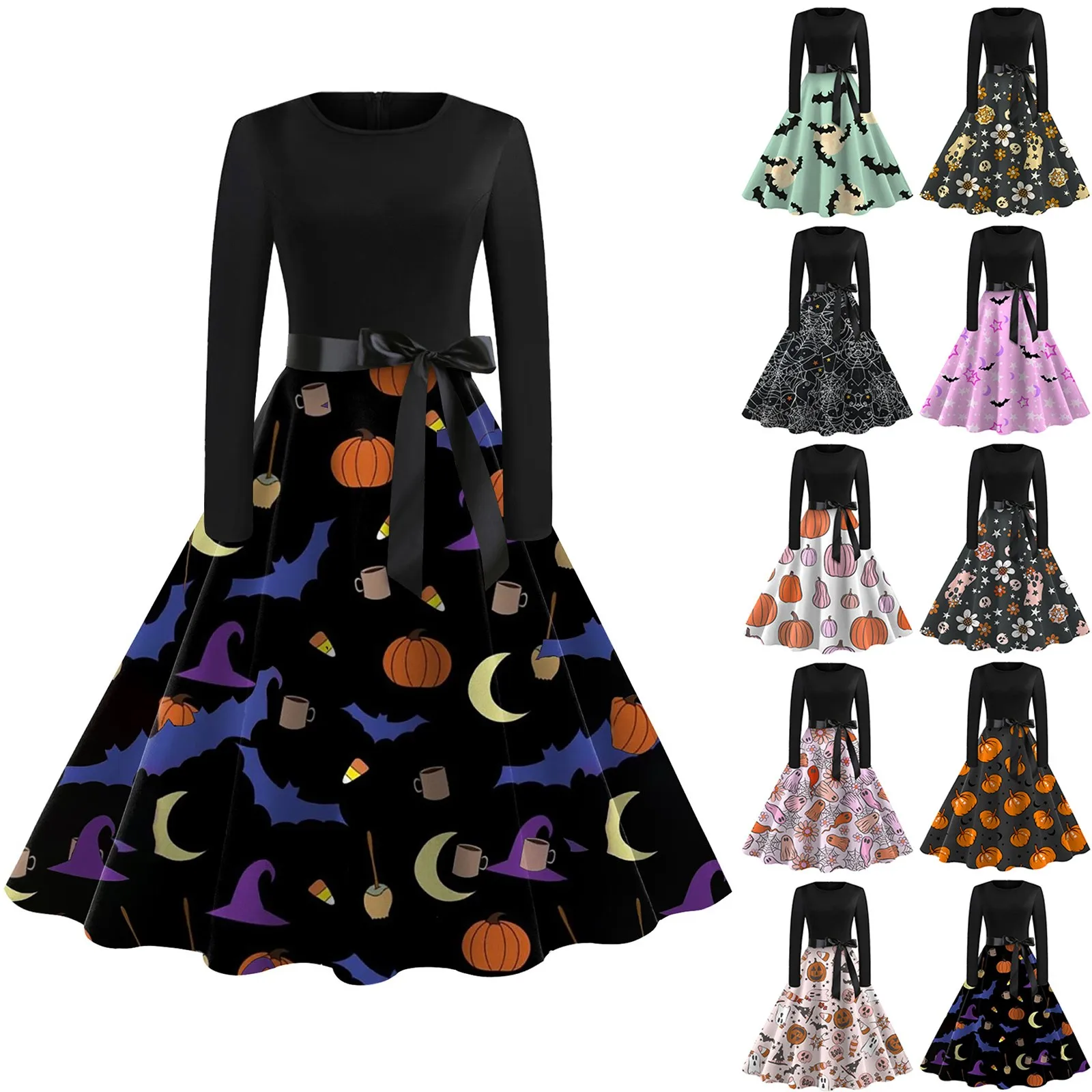 

Dress Graceful Floor-Length Dress Women Winter 2023 Casual Long Sleeves Frocks For Women Winter Ladies Dresses Winter Sale