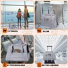 Portable Mesh Shoulder Bag Outgoing Pets Carrier Bags Travel Pets Bags Outdoors foldable breathable transparent cat dog bag 3