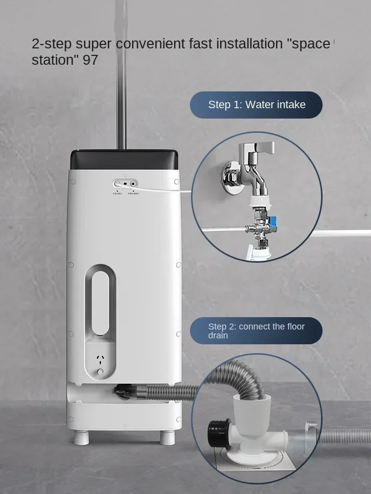 TINECO station Floor washing machine Household appliances suction mop washing one automatic water washing machine 5