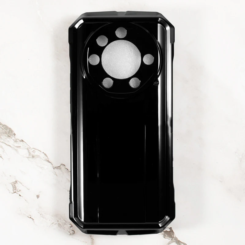 Transparent Black Soft TPU Protective Phone Case Cover, Silicone Coque Shell
