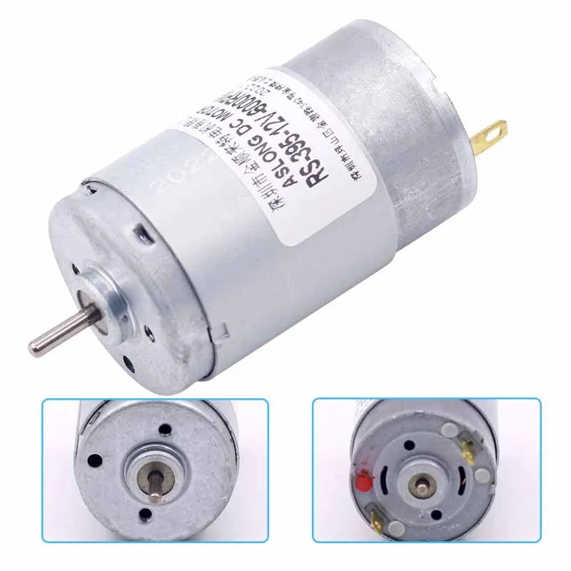 Vadonatúj Kc395-2278 Kettős Tengelyek 395 Dc Motor 12V 5000Rpm Szénkefe - Foto 2