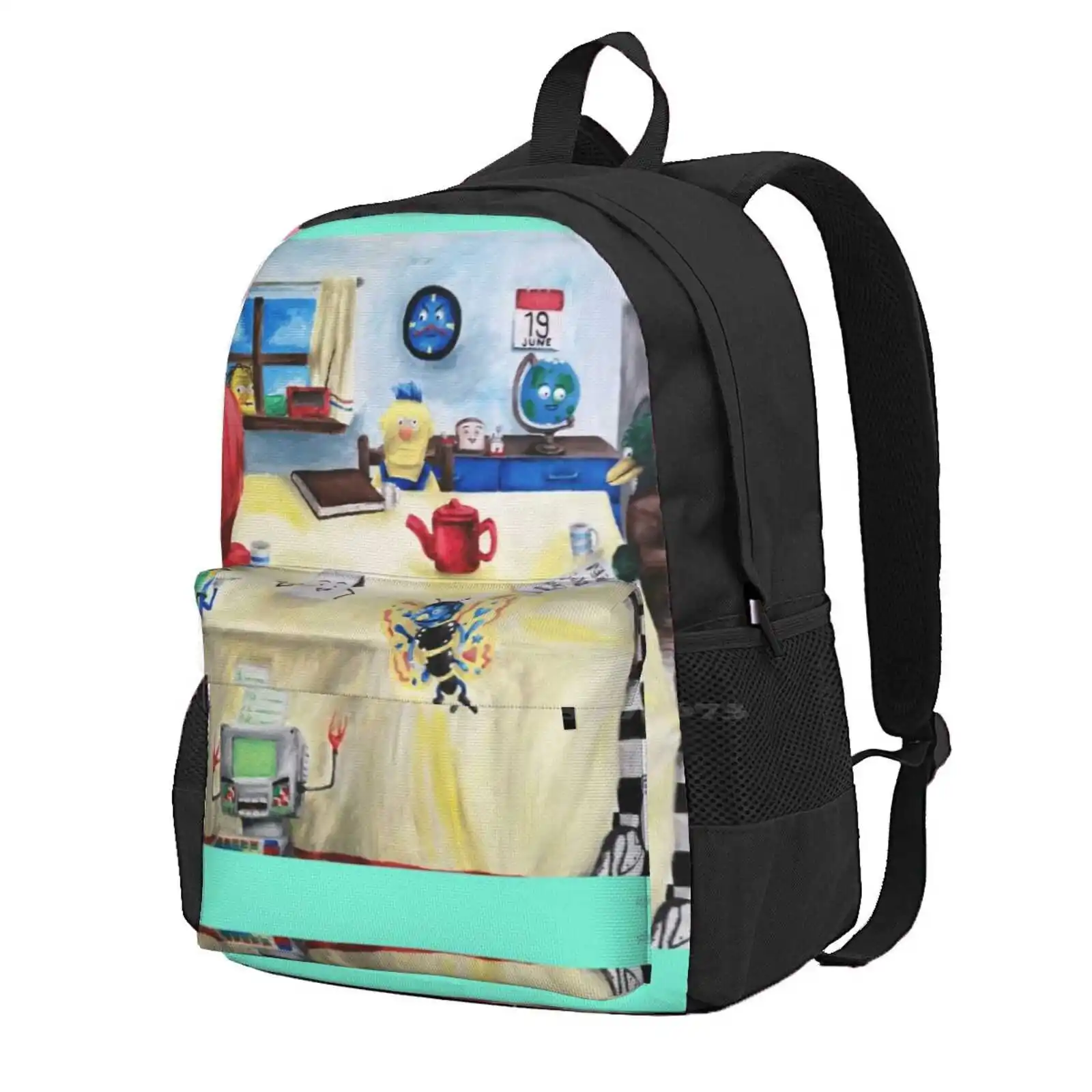 

Don'T Hug Me I'M Scared Mash-Up Backpack For Student School Laptop Travel Bag Dont Hug Me Im Scared Youtube