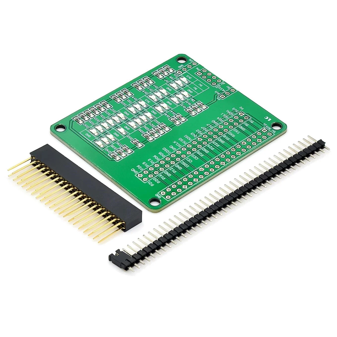 

Papan Uji LED Raspberry PI Papan Konversi Papan Uji Port IO