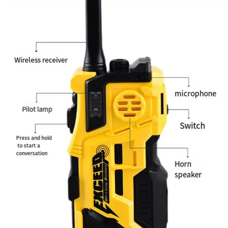 Walkie Talkies mobile phone children Wireless Radio Outdoor Toys Long-Range Walkie Talkie Funny parent-child intercom machine 5