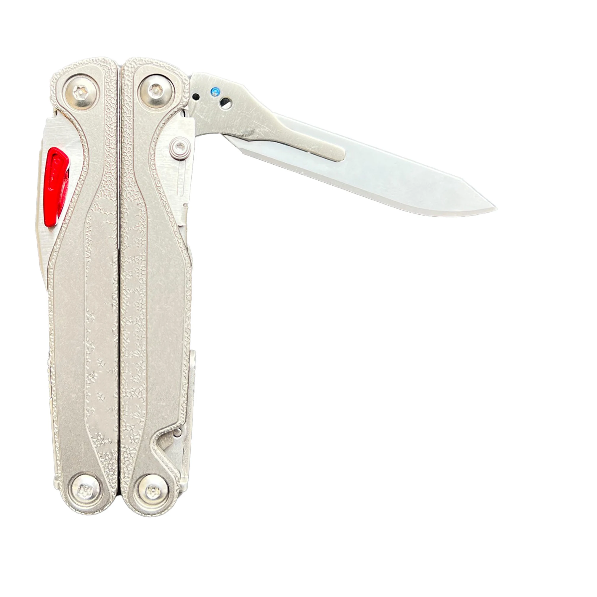 サムグリップ付きscalpelハンドル、簡単なオープンボタン