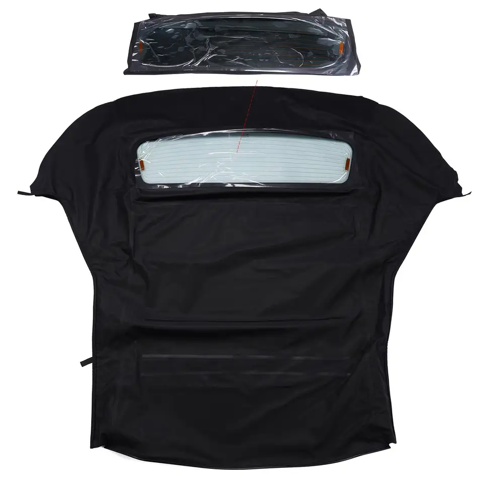 Mustang Rear Window Replacement Convertible Top For 2005-2014 Ford Mustang - Sailcloth Vinyl, Heated Glass Window Mustang Convertible Top - Foto 9