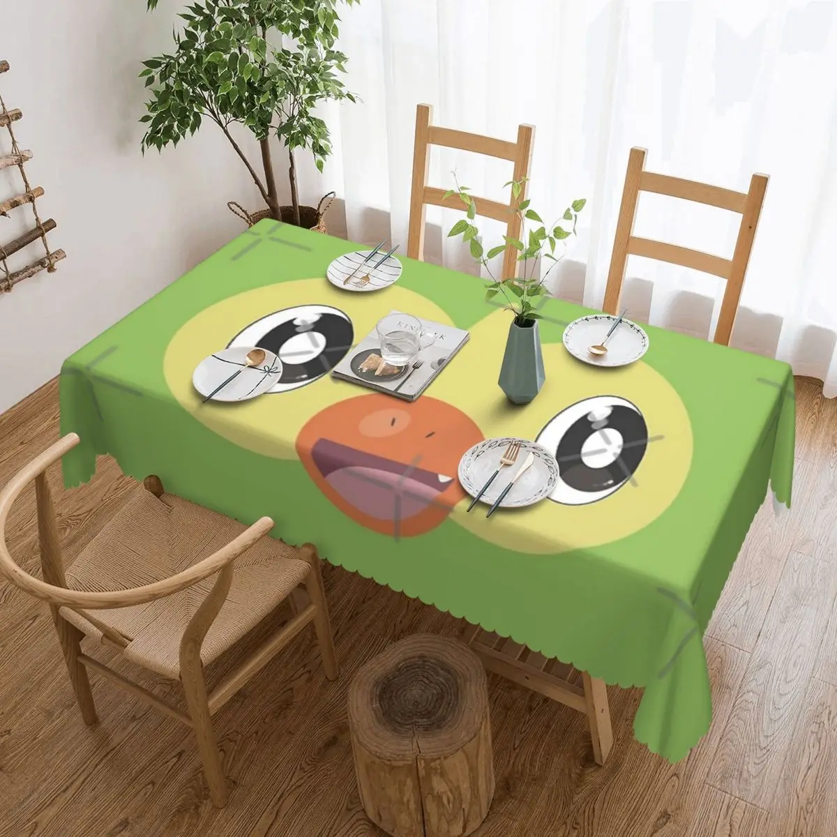 

Grookey Tablecloth 54x72in wrinkle resistant Home Decor Indoor/Outdoor