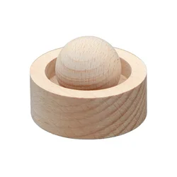Wooden Essential Oil Diffuser for Home and Car - Mini Natural Fragrance Enhancer for Any Space (Beech wood style)