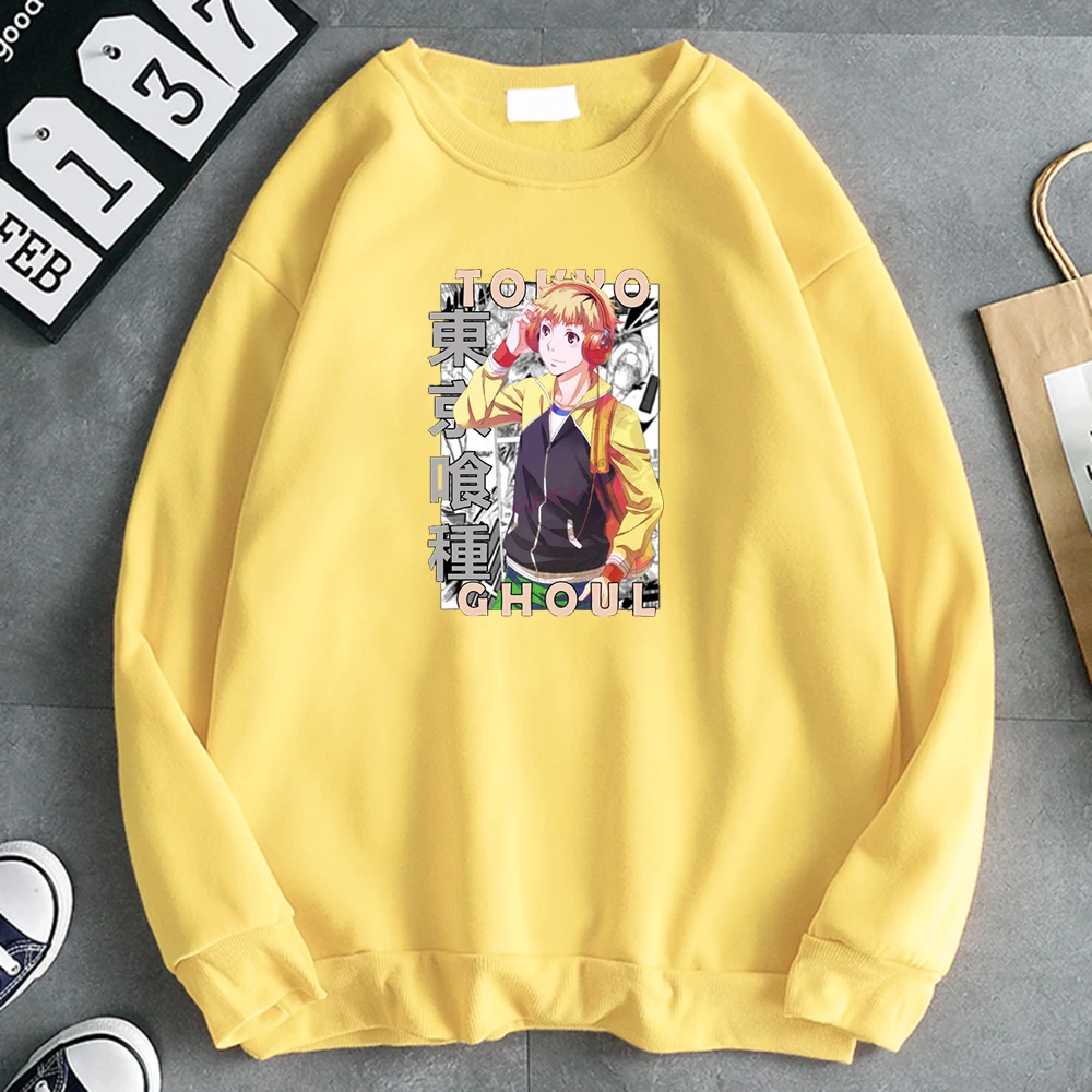 

Hoodie Hideyoshi Nagachika Tokyo Ghoul Anime Mens Pullover Comfortable Street Man Hoodie Harajuku Brand Punk Manga Rock Clothes