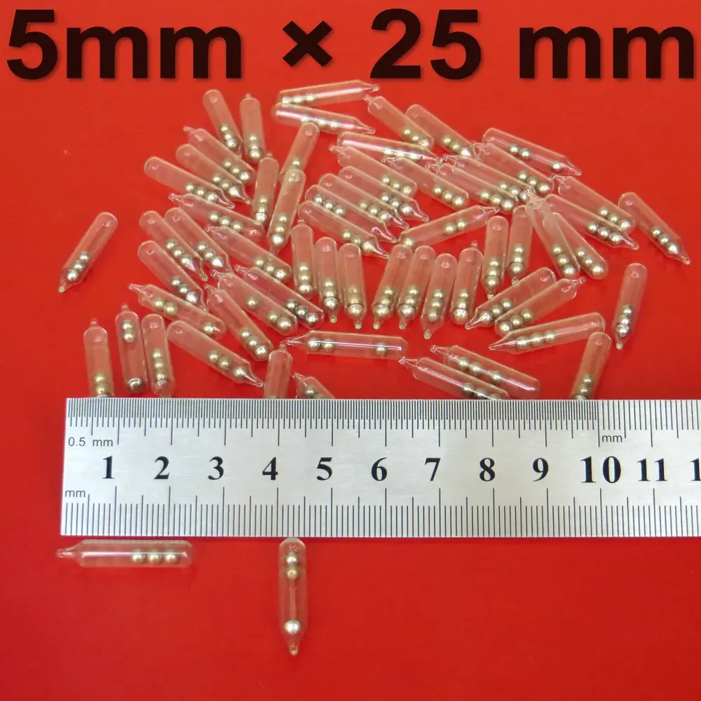 100pcs 5*25mm-larger Size Flies-Lure Jig Rattles for Soft Bait