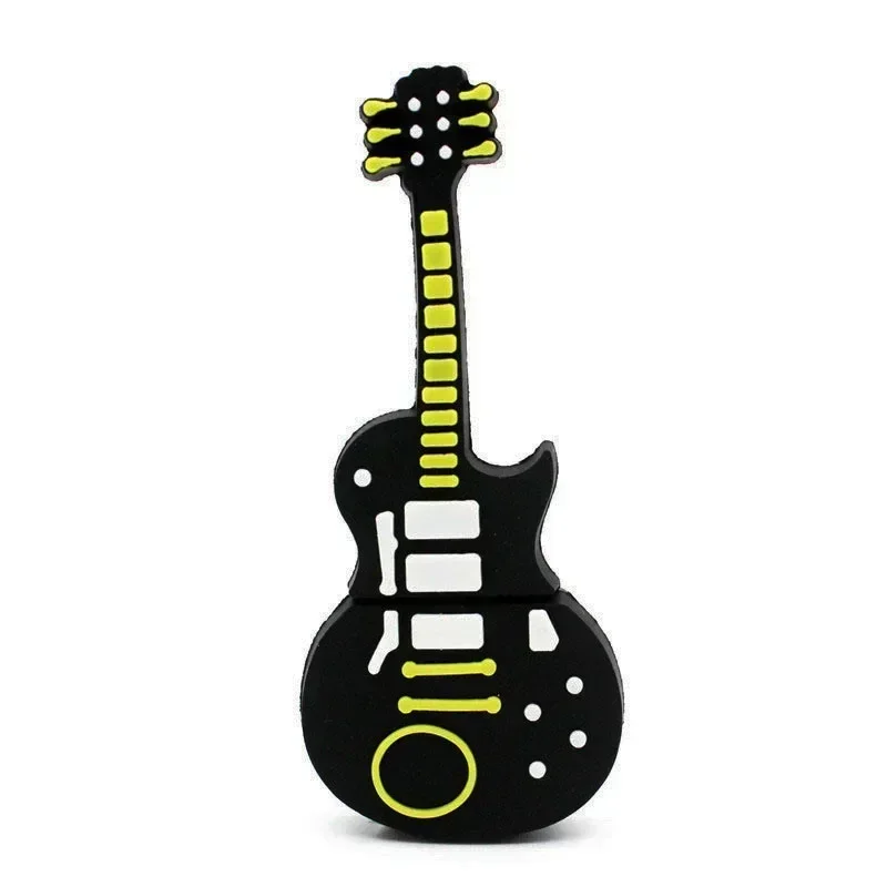 JASTER Cute Musical Instrument USB Flash Drive - Fun Cartoon Guitar & Violin Design, High Speed Memory Stick, Multiple Storage Capacities