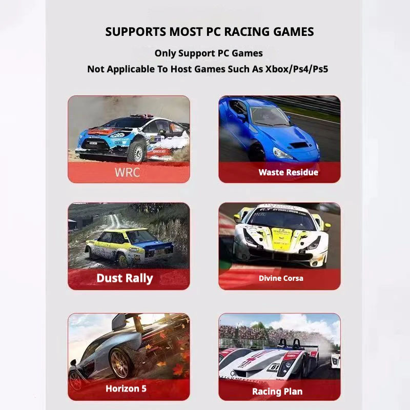 Simracing 선형 핸드 브레이크 시뮬레이터, 드라이브 프리 직접 연결, 플러그 앤 플레이 핸드 브레이크 게임 액세서리, PC용 스티어링 휠