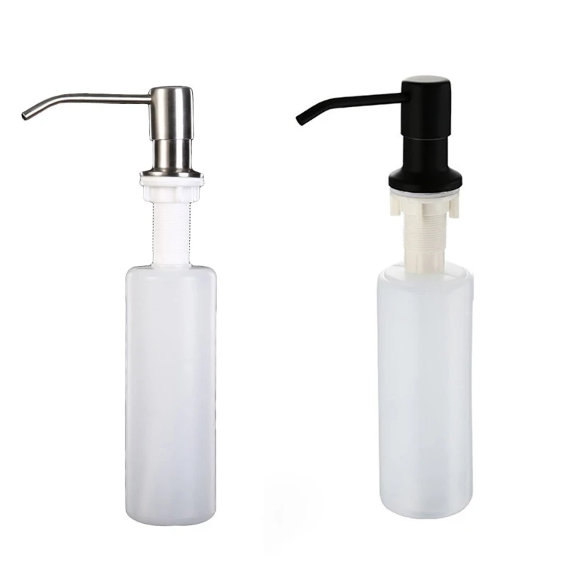 

10.14 OZ/300ml Kitchen Sink Soap Dispenser 304 Stainless Liquid Soap Detergent Dropship