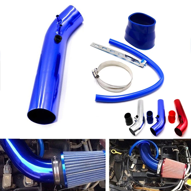 Aluminum Air Intake Pipe For Cold Air Inlet Universal 76mm 3 Inch