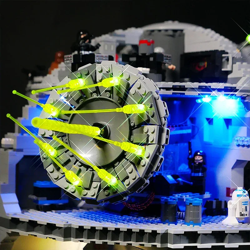 DIY RC LED Light Kit For LEGO 75159 Death Star (Only LED Light