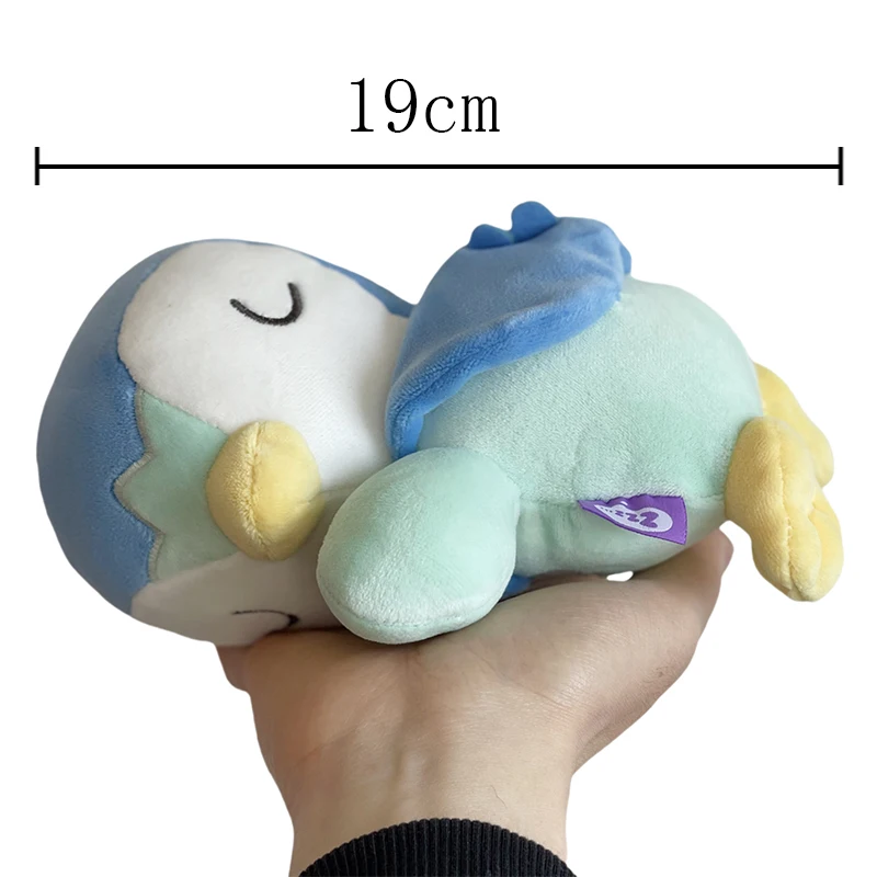 Sleeping Piplup Plush Toys Pokemon Piplup Stuffed Doll Devil Peluche Funny Anime Pikachu Plushies Kawaii Hobbies Collection Gift
