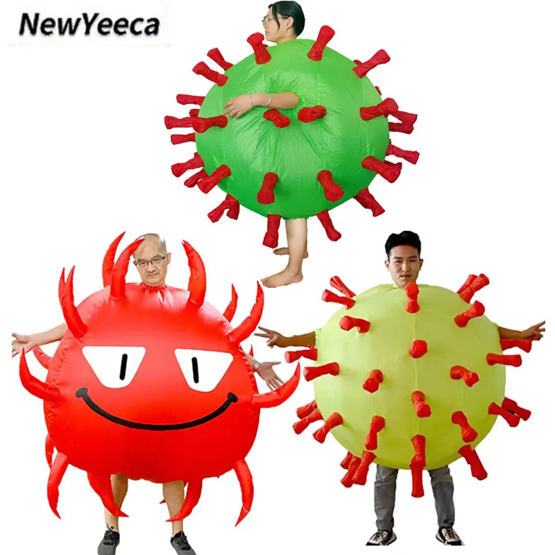 HalloweenVirusInflatableClothesSpoofPartyBacteriaCartoon