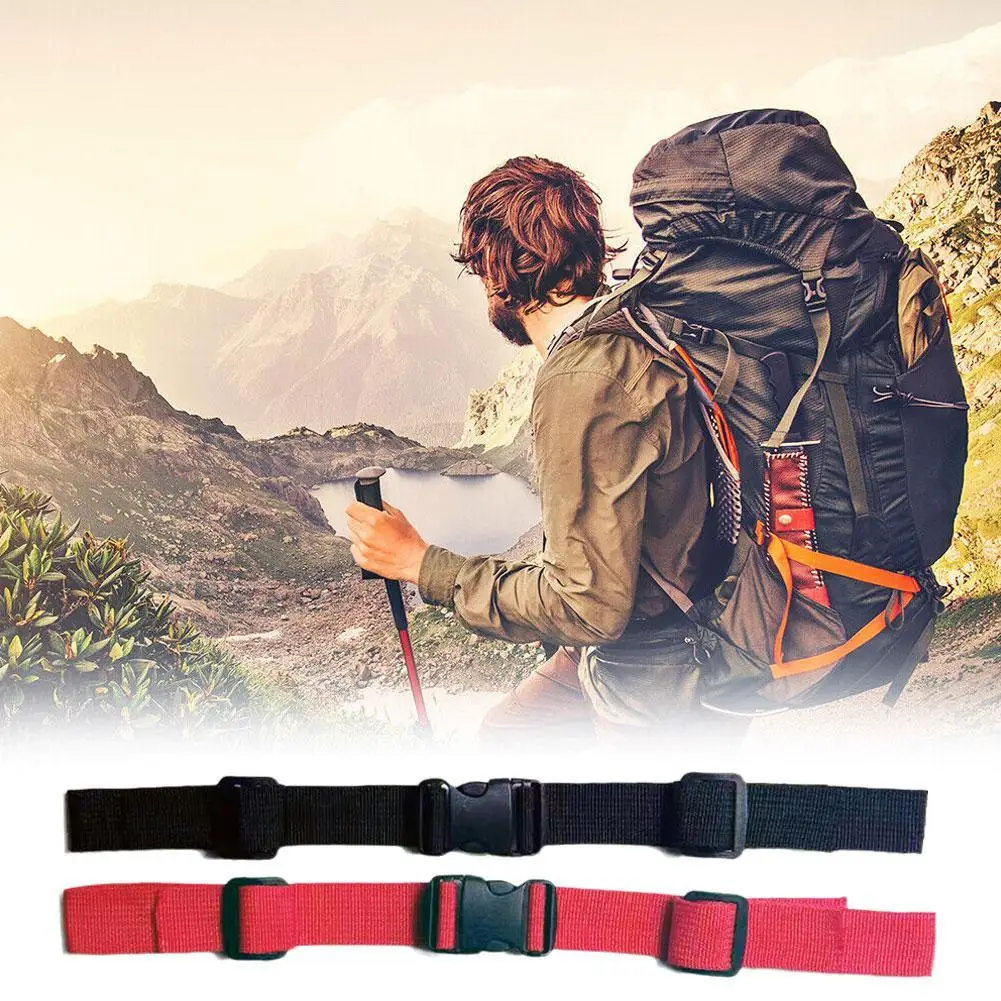 Backpack Chest Bag Shoulder Strap Adjustable Shoulder Outdoor Shoulder Bag Camping Strap Strap Backpack Accessories Tactica X6E8