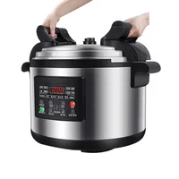 Large Multi-Purpos Stew Mutton Rice Ugali Cooker Stainless Steel Commercial MultCooker 15L 18L 20L Electric Pressure Rice Cooker 1