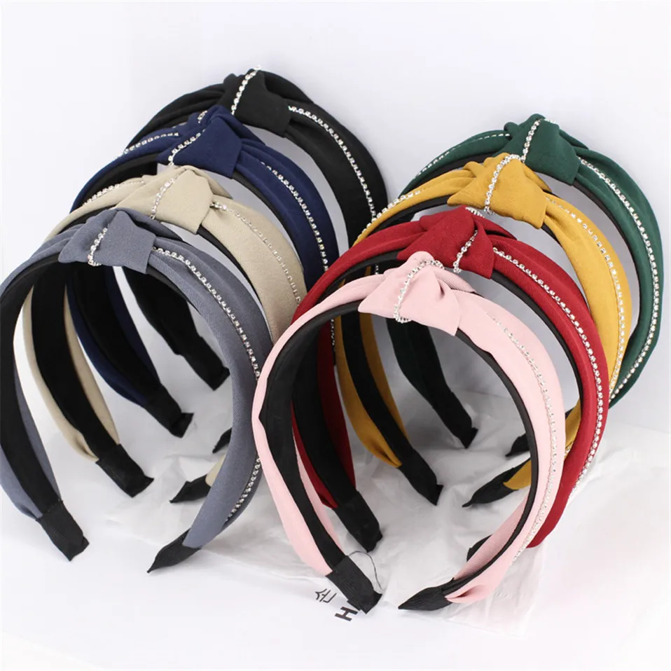 Рисунок 2 - Женская Блестящая тканевая повязка на голову с узлом