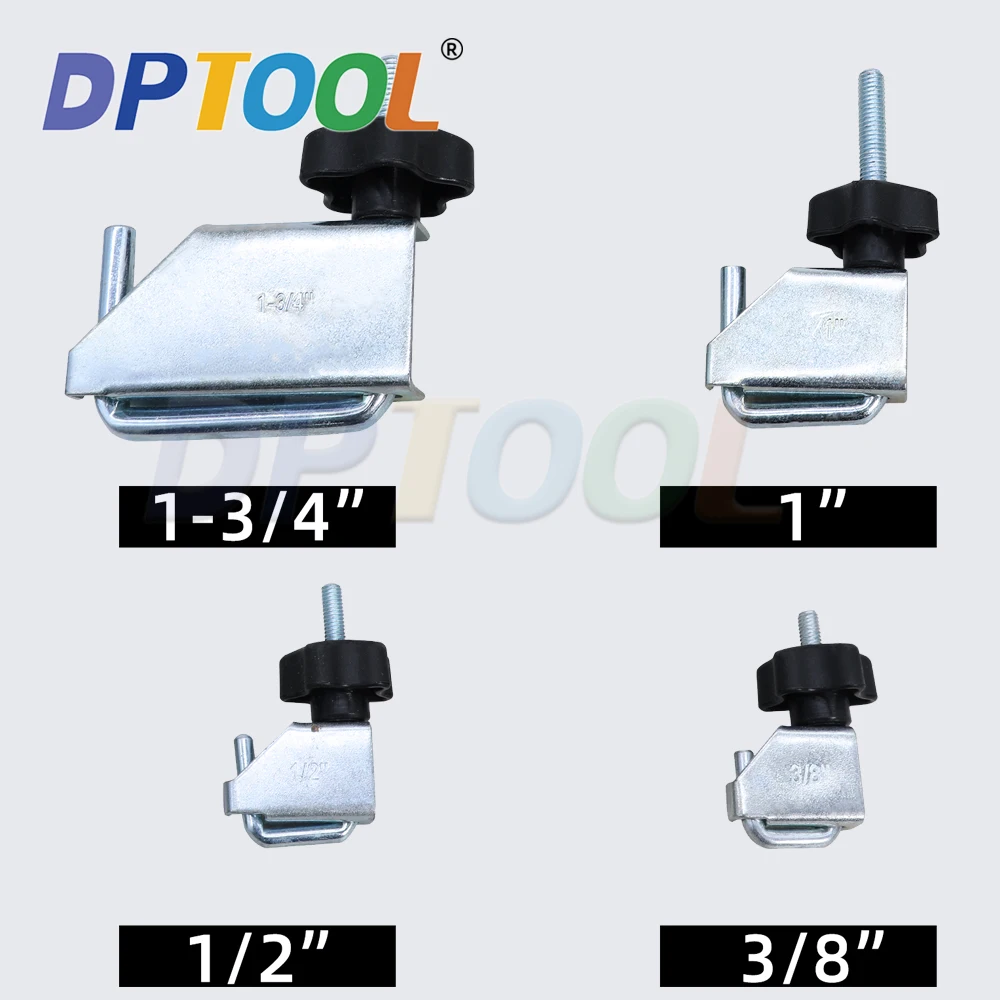Hose Clamp Pliers Set Fluid Line Hose Off Pinch Tool Kit 1-3/4" 1" 1/2" 3/8" for Fuel Radiator Heater