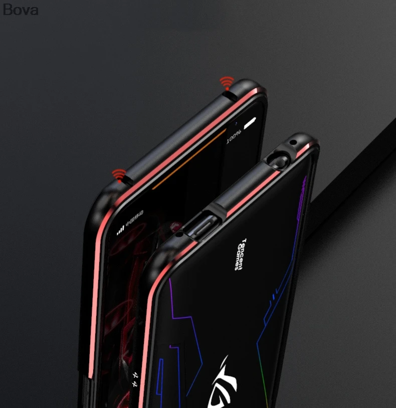 Luxury Ultra-Thin Aluminum Bumper Case with Dual Film Protection