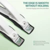 Nailpop Nail Clippers for Acrylic Nails Cutter False Nail Tips Clipper Stainless Steel Blade Manicure for Salon Home Nail Art 3