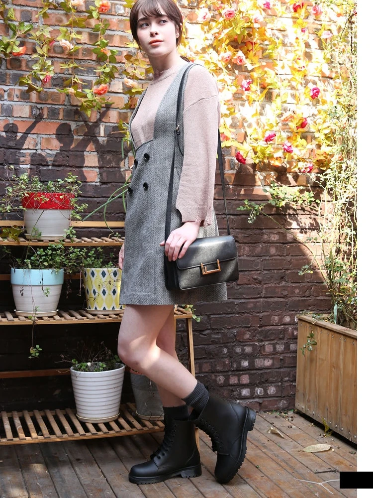 Men's And Women's  Boots Rain oes Waterproof Anti-Slip Mid-Calf Work Rubber oes Versatile Summer Pure Color Rain Boots