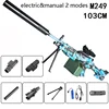 M249 Machine Gun Hydrogel Guns Electric Manual 2 Modes Realistic Toy Weapons Paintball Launcher for Men Adult Boys Shooting Game 5