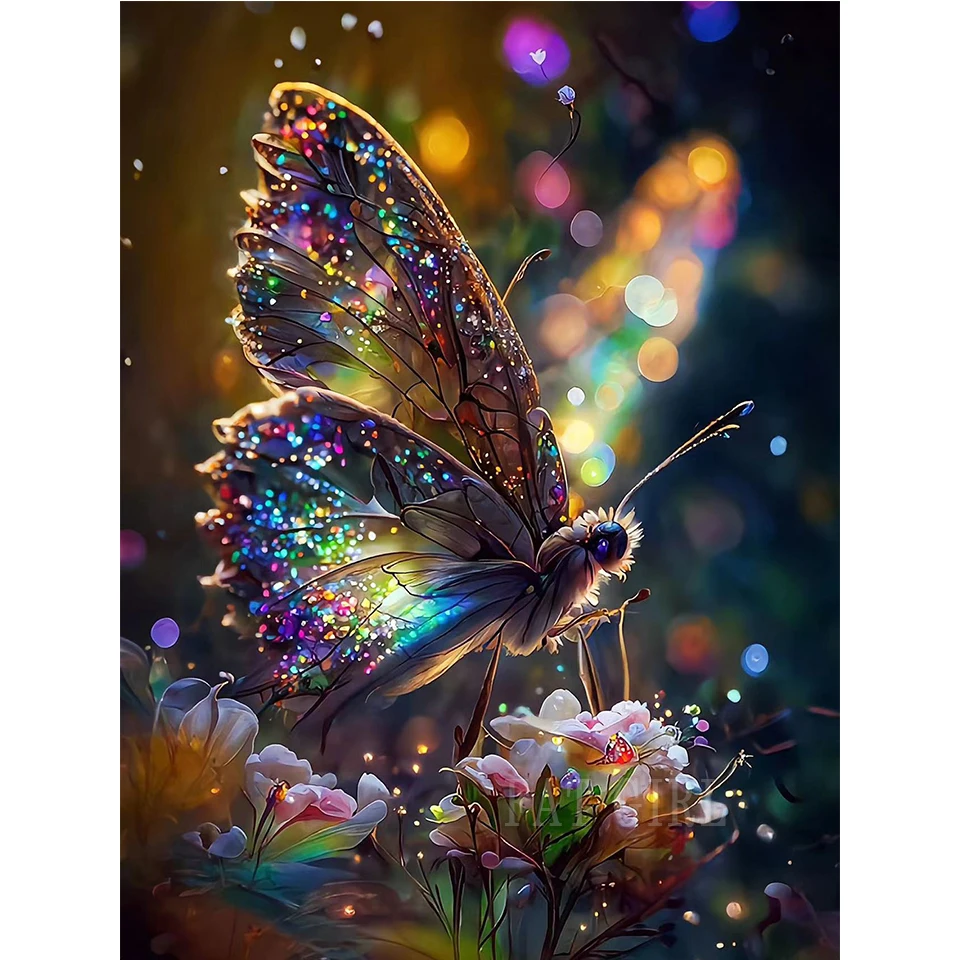 Animal Diamond Painting Butterfly 5D DIY Embroidery Animal Cross Stitch Set  Rhinestone Mosaic Artist Home Decor Алмазная Мозаика - AliExpress