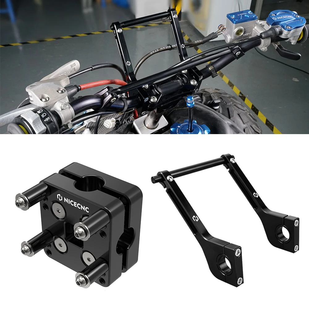 

For KTM 690 Enduro /R SMC SMCR Husqvarna 701 Enduro Supermoto Motorcycle GPS Navigation Roadbook F2R Laba7 Mount Bracket 22-28MM