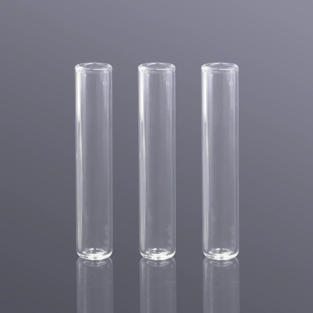 100pcs Biosharp Laboratory Vials Micro Insert Conical Bottles Flat Cannula Conical Bottles for Injection Vial
