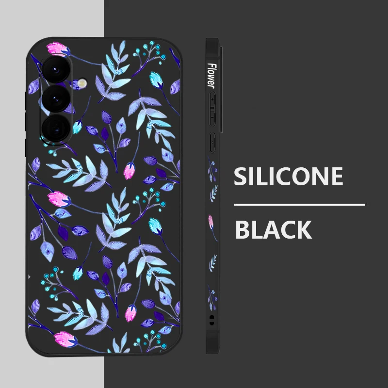Vibrant Leaf Design Soft Phone Case