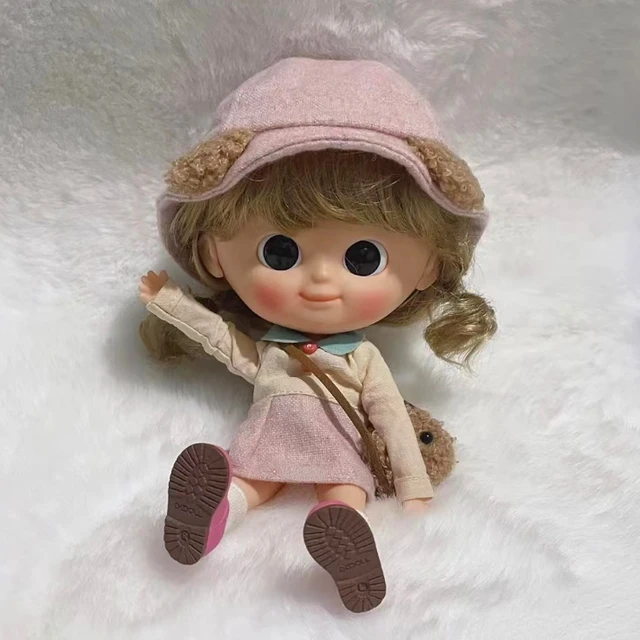 MUI CHAN MY FIRST UNIFORM BJD DOLL Cute Figure Body Moveable Mini MuiChan Go To School Baby Dolls DIY Toy Blyth Gift Collections 5