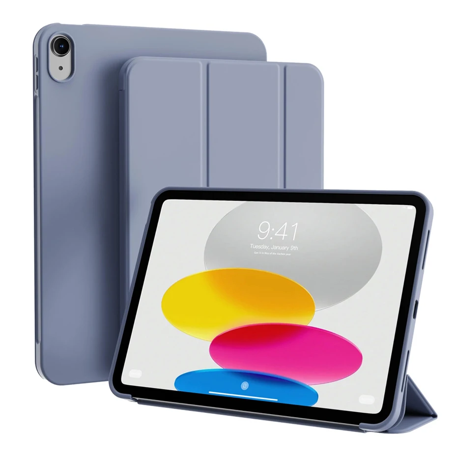 Smart Magnetic Flip Cover with Stand for Tablets - Sleek and Durable Design