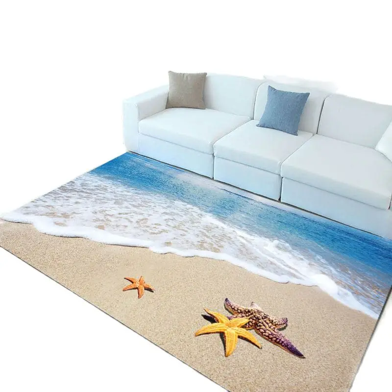 summer 6mm ultra-thin 3D carpet Mediterranean style study room computer swivel mat mats living room sofa mats bedroom rectangula