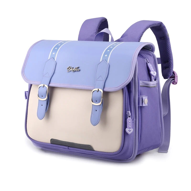 Reflective Strip Backpack Children's High-quality Large Capacity Backpack Primary School Grades 1-3 School Backpack 1