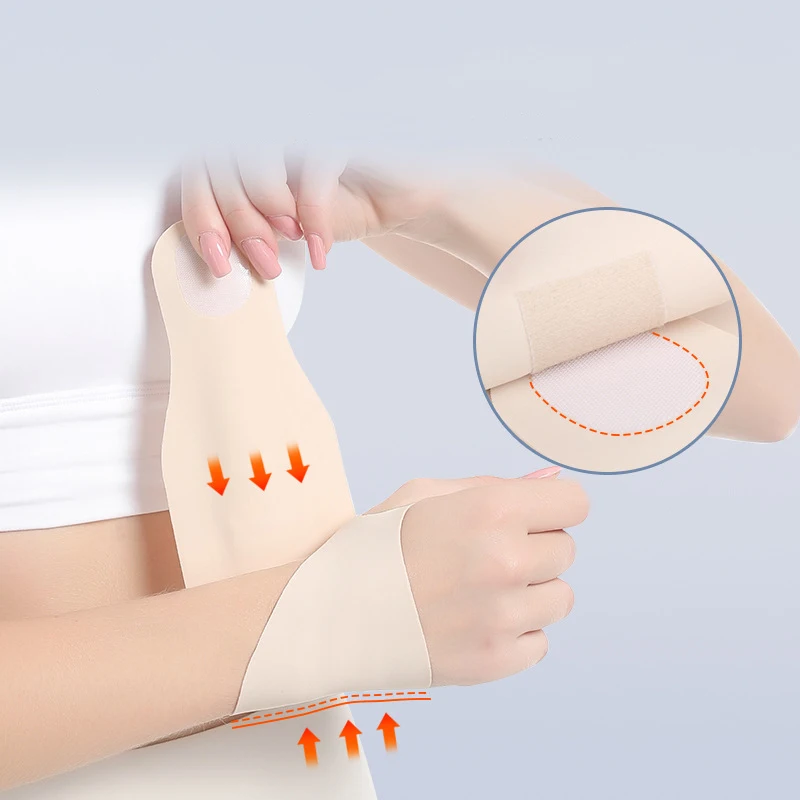 1Pc Elastic Wrist Support Wristband Wrist sleeve Brace Compression Thin Badminton tennis Thumb Support Brace Gloves Palm Protector